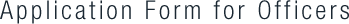 Application Form
